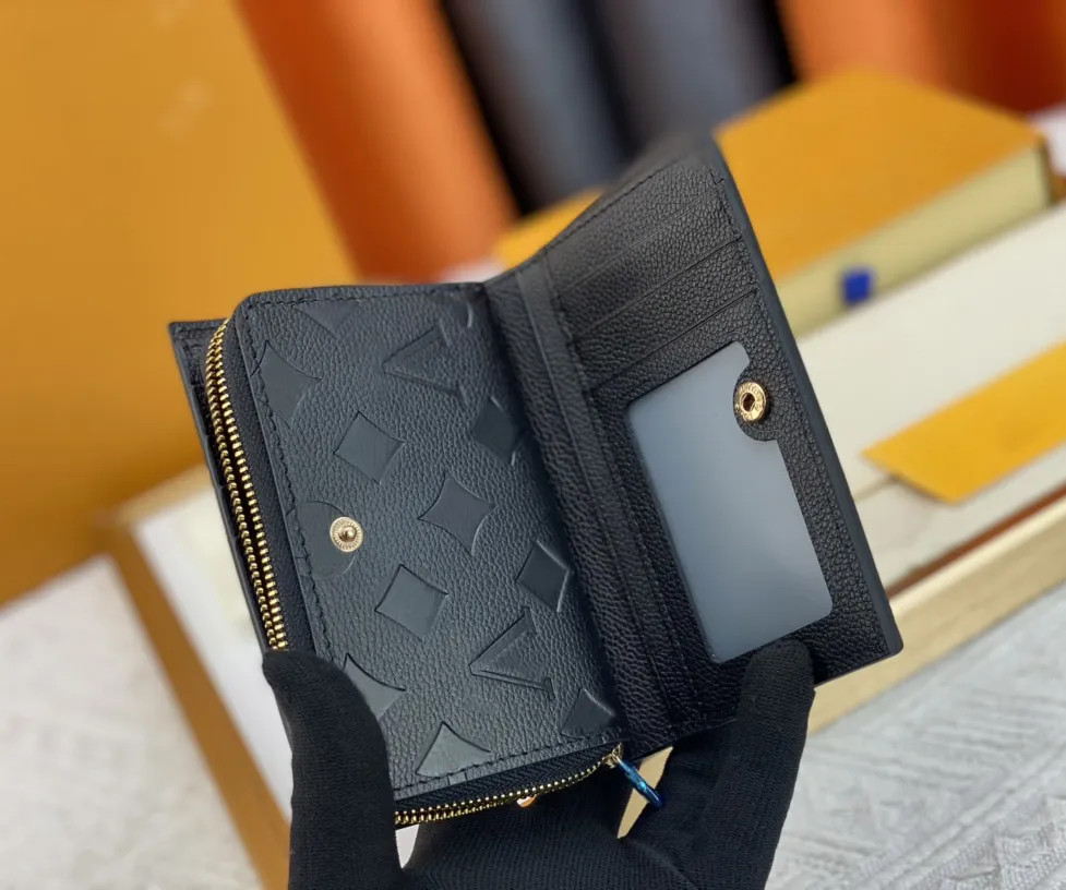 10A Designer wallet Brown flower rosalie victorine wallet Women coin purse card holder keychain M... | DHGate