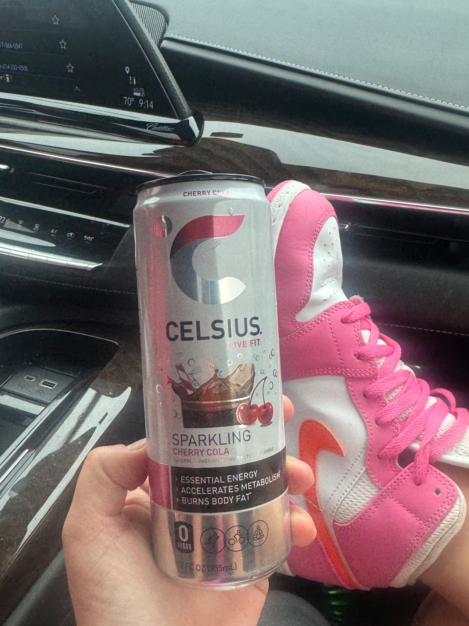 Cherry Cola Celsius is superior!!!!!!! #celsius #energy 

#LTKActive #LTKSummerEdit #LTKTravel