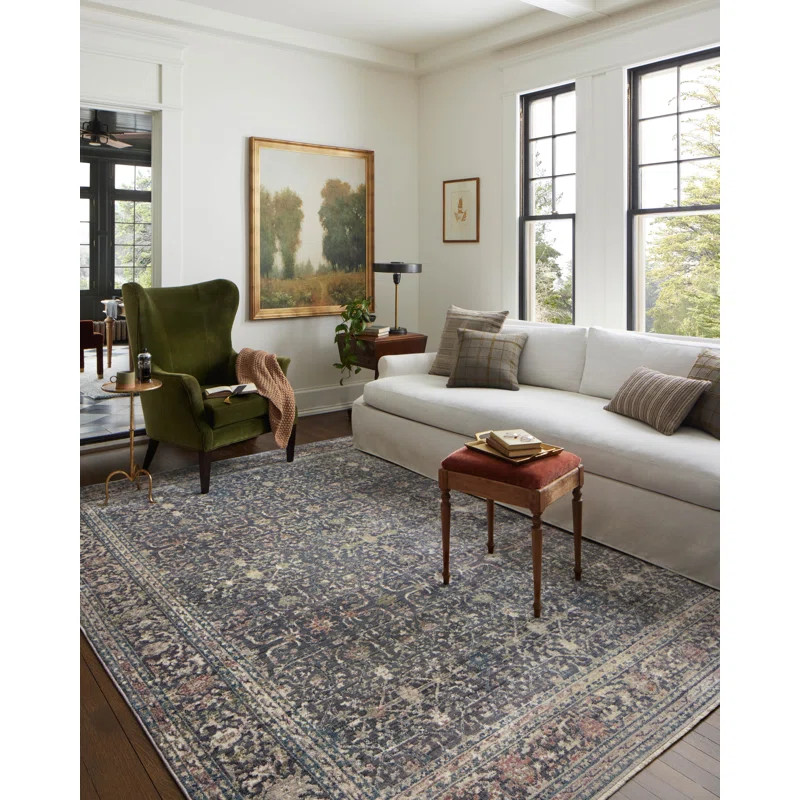 Jean Stoffer x Loloi Bradbury Midnight / Multi Area Rug | Wayfair North America