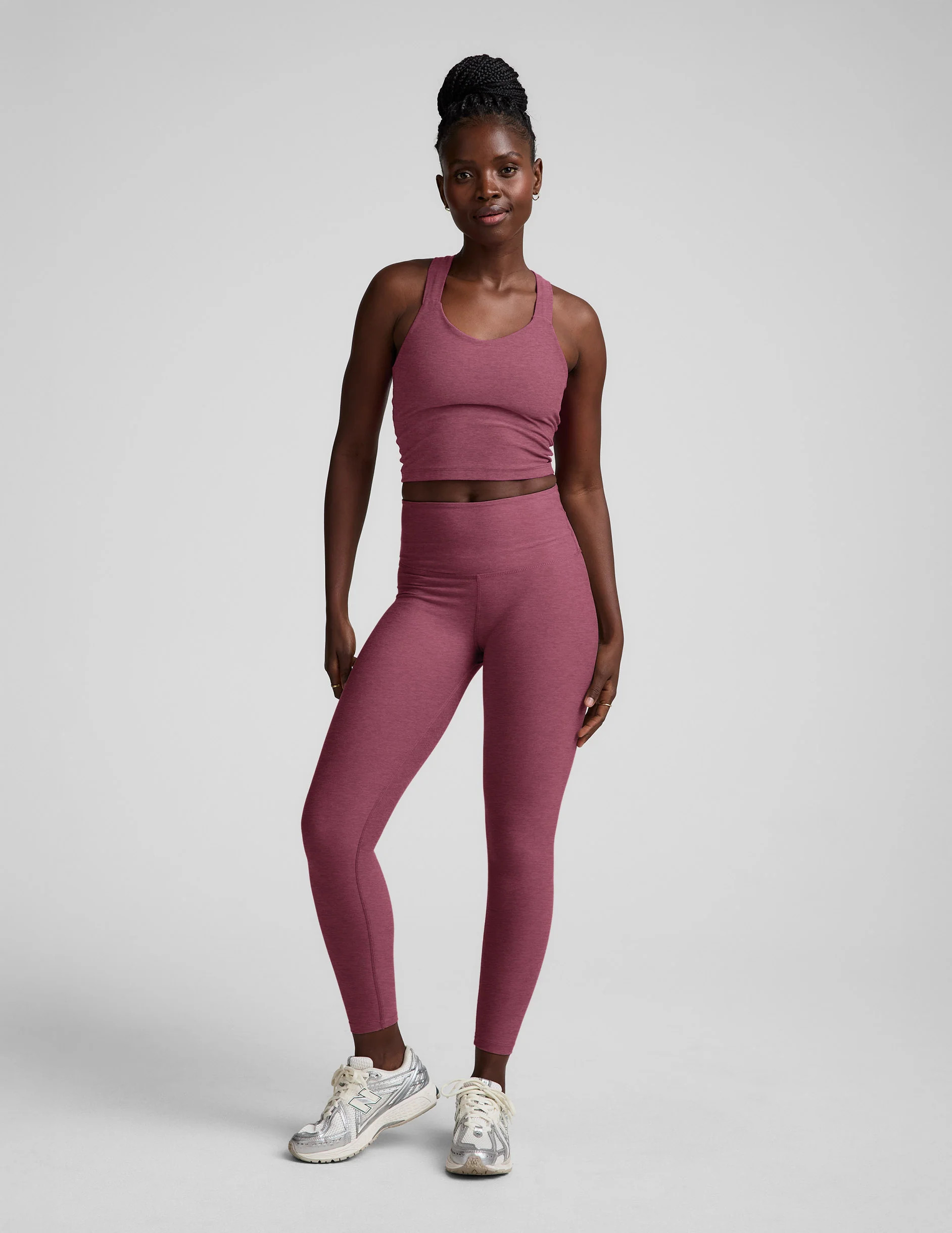 Spacedye Twist Through Cropped Tank | Beyond Yoga | Beyond Yoga