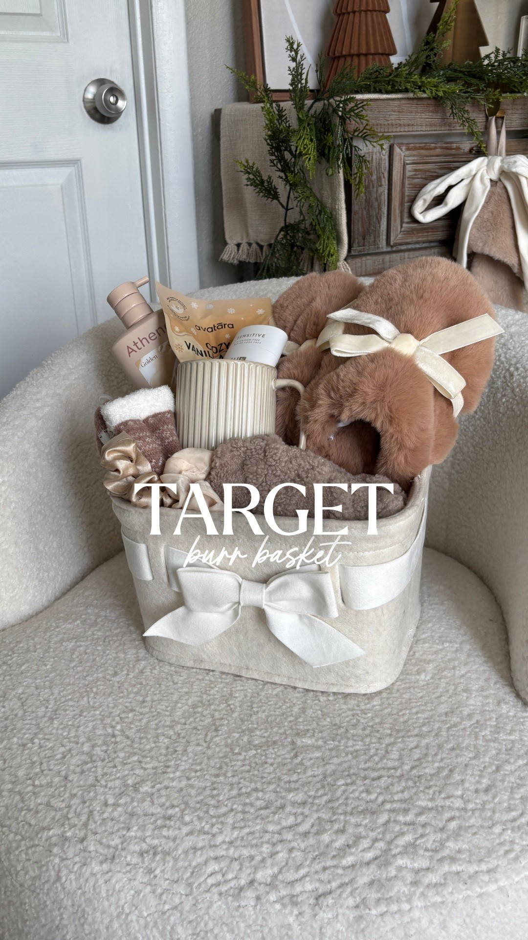 Burr basket • burr basket gift ideas • how to create a burr basket • burr basket gift for your bestie • target gift ideas • target gift guide • target gifts for her • gifts for her 2025 • holiday gift guide for her, burr basket aesthetic, holiday gifts for women, gift basket for best friend #burrbasket #burrbasketideas #holidaygiftsforher

#LTKHoliday #LTKCyberWeek #LTKGiftGuide