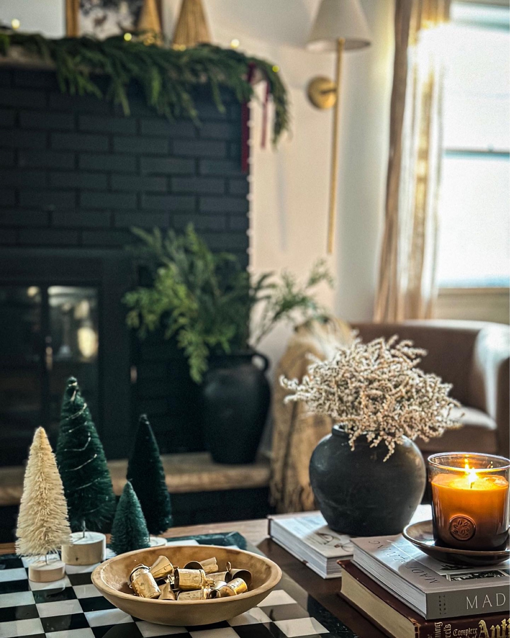 Christmas decor, Amazon home, bells, pots, vases, afloral stems, dried stems, magnolia candle, target decor, coffee table books, amber lewis

#LTKhome #LTKHoliday #LTKSeasonal