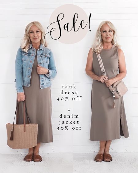 Memorial Day Sale! Tank dress and denim jacket are 40% off

Summer Outfits / Over 50 / Over 60 / Over 40 / Classic Style / Minimalist / Neutral Outfit 


#LTKSeasonal #LTKOver40 #LTKSaleAlert