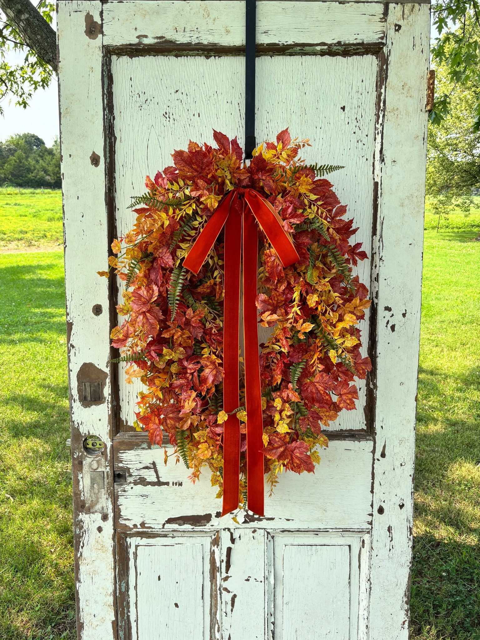 🍁 MAPLE GRACE IS BACK! 🍁

One of your fall favorites is officially BACK IN STOCK, but y’all… I don’t think she’s going to last long! 😍🍂

Maple Grace is packed full of those gorgeous, warm fall colors and finished with that rich velvet ribbon. She’s the perfect statement piece to welcome fall right to your front door! 🧡

Who else is ready for ALL the fall colors? 🍁🍂🤎

#LTKSeasonal #LTKHome #LTKU