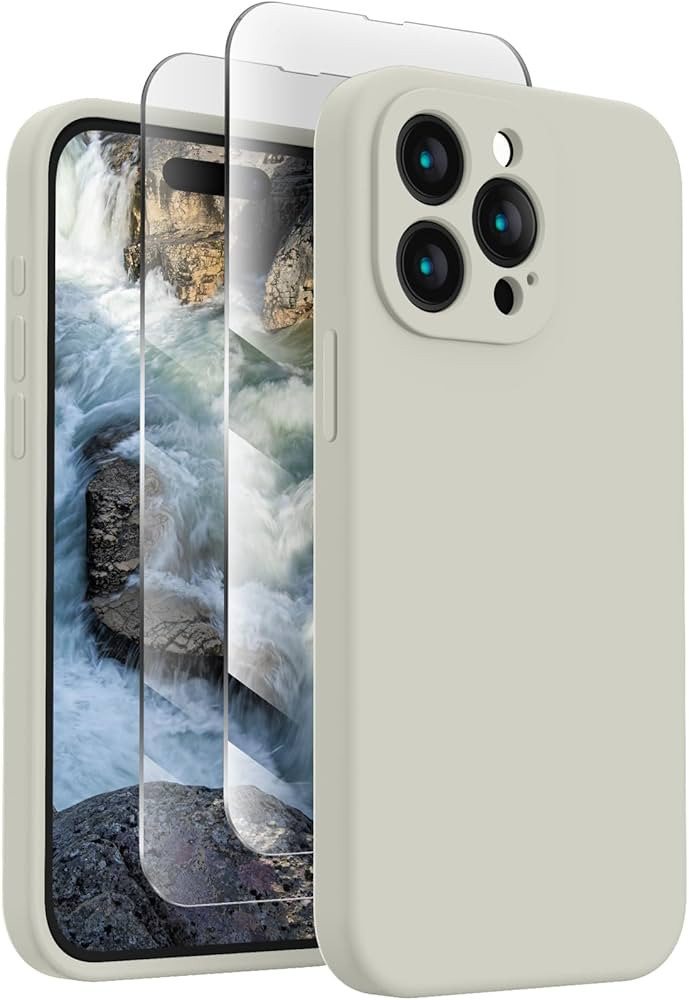 FireNova Designed for iPhone 15 Pro Max Case, Silicone Upgraded [Camera Protection] for iPhone 15... | Amazon (US)