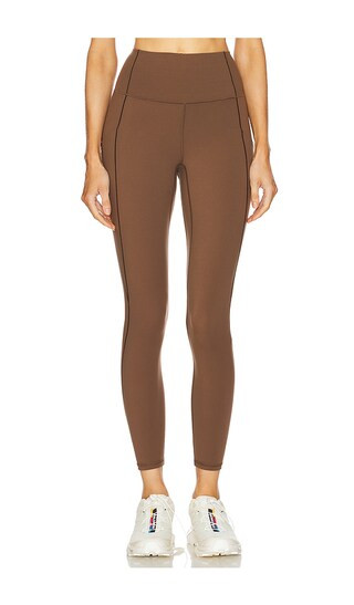 Varley Shape High Pocket Legging in Brown. - size L | Revolve Clothing (Global)