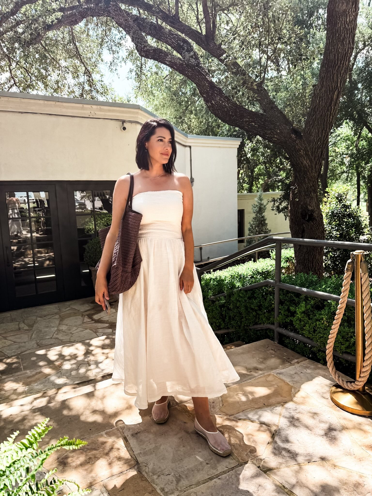 Everything I wore in Fredericksburg! I can't recommend these pieces enough, truly! Such easy pieces to wear this summer. 
This J.Crew Strapless dress is ON SALE too! I'm in the medium and it stayed up ALL day! 

I'm in the large of the linen strapless top, it runs generously. I'm in the medium of the skirt, medium of the linen shorts from GAP, true to size. 

I'm in the medium of the white tee and large of the shorts. Both TTS. 

 

#LTKFindsUnder100 #LTKTravel