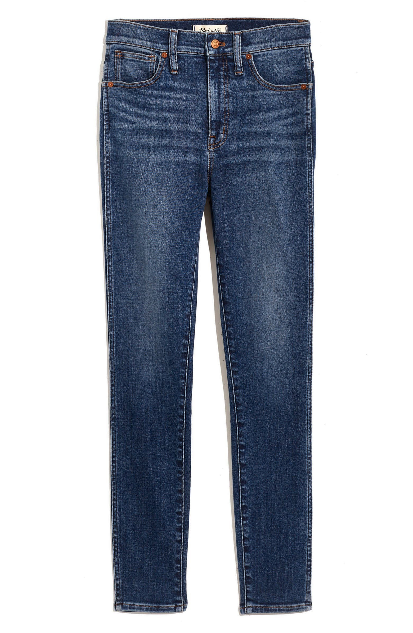 Madewell 10-Inch High Rise Ankle Skinny Jeans (Cordell) | Nordstrom | Nordstrom