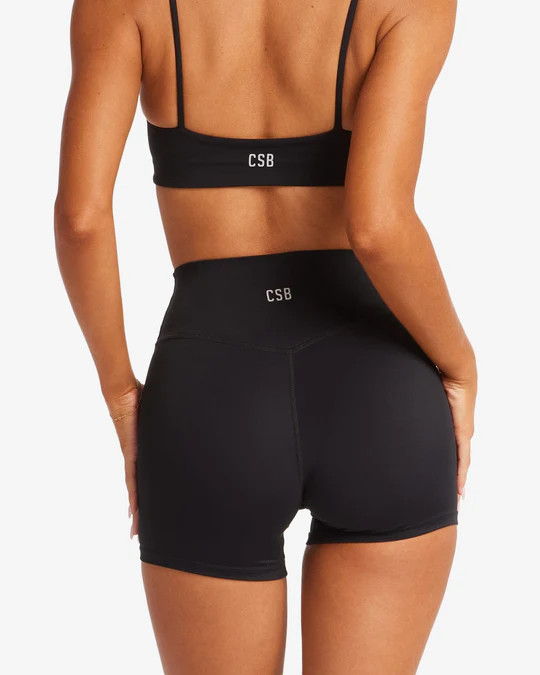 Freedom Shorts 4" | Black | Crop Shop Boutique AU