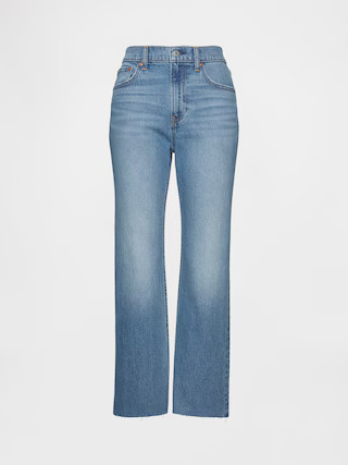 High Rise ’90s Slim Straight Crop Jeans | Gap (US)