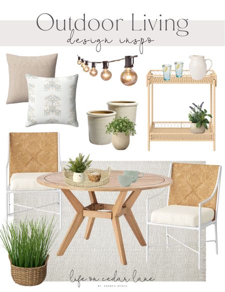Outdoor Living- Design Inspo! Save 20% off this Target Patio table & chairs!! Just in time for an outdoor refresh. 

#homedecor #patiofurniture #outdoordecor

#LTKsalealert #LTKSeasonal #LTKunder50