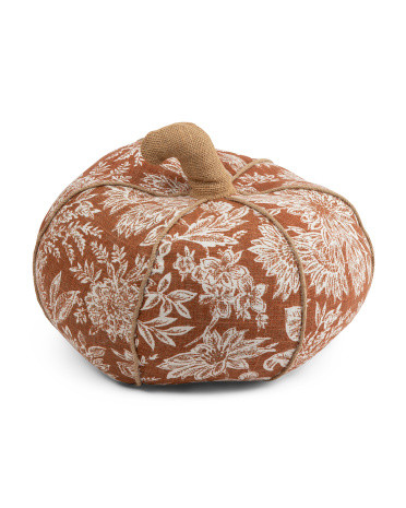 12x12 Sienna Shaped Pumpkin Pillow | TJ Maxx