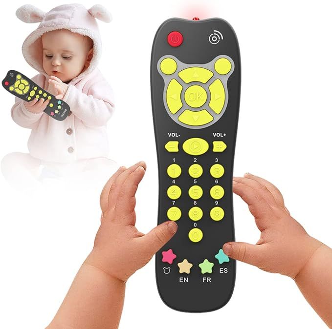 KALUYA Baby TV Remote Toy, Toddlers Remote Control Toy Kids Realistic Play Remote Early Education... | Amazon (US)