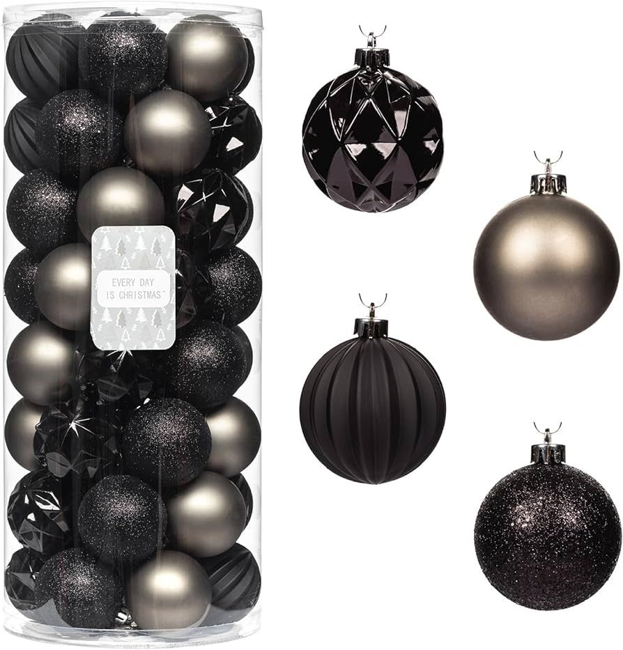 Every Day is Christmas Ornaments, Shatterproof Christmas Tree Ornament Set, Christmas Balls Decor... | Amazon (US)