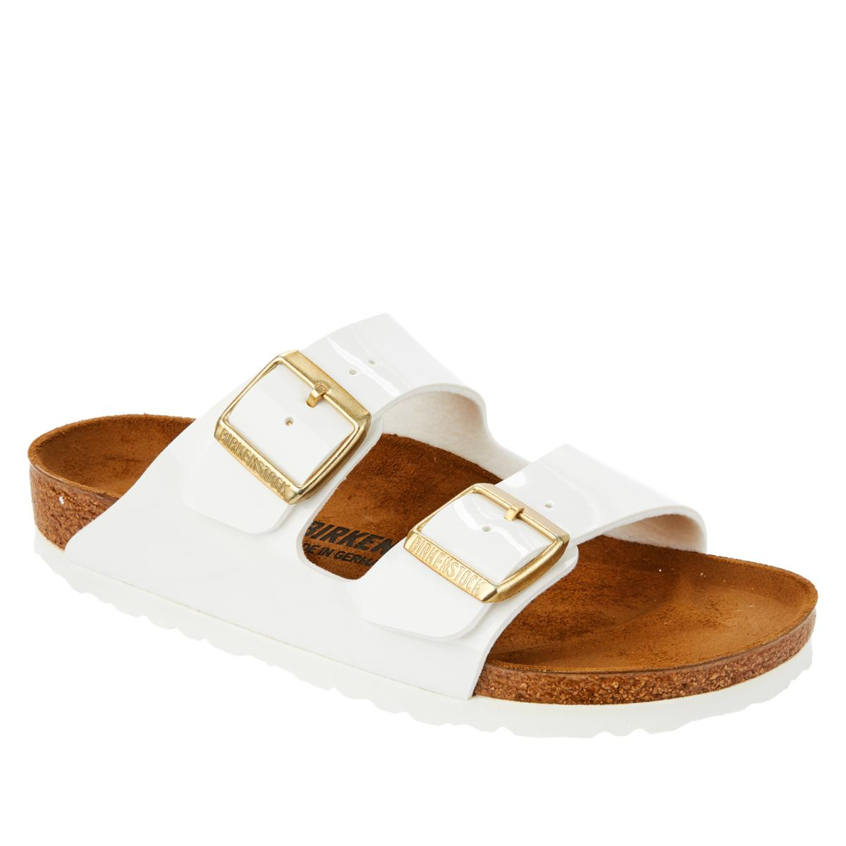 Birkenstock Arizona Patent Comfort Sandal - 9872904 | HSN | HSN