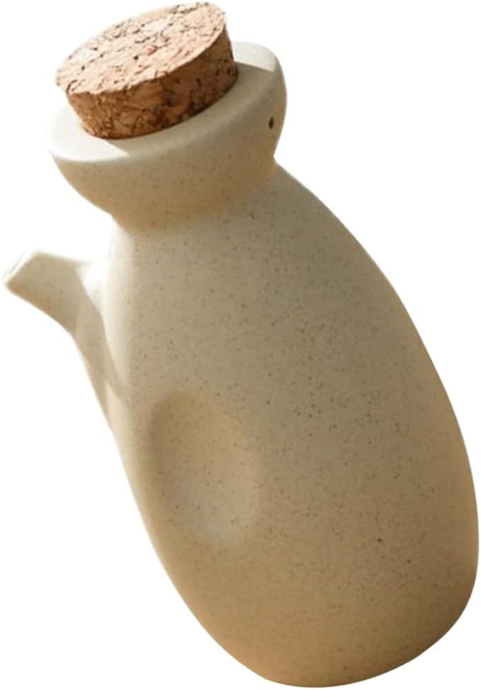 UPKOCH Ceramic Oil Dispenser Bottle Japanese Shoyu Soy Sauce Dispenser Liquid Condiment Dispenser... | Amazon (US)