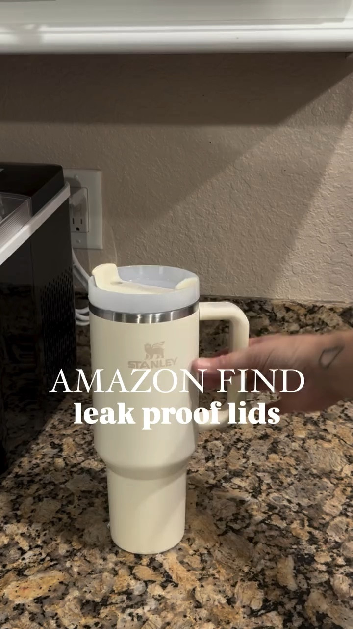 I don’t understand why Stanley’s don’t just come with these kids anyway 🤦🏼‍♀️ but if you want to make your tumblers leak proof and still have a straw these are a must! They come in 30 and 40oz and different colors! 

Follow first & comment “SHOP” for a direct link! 🔗 

#amazonfinds #amazondeals #amazonprime #amazonmusthaves #amazonhomefinds #amazonhack #amazongadgets