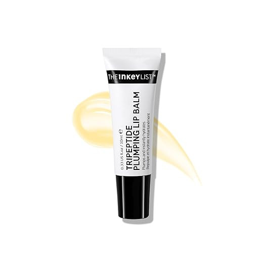 The INKEY List Tripeptide Plumping Lip Balm 10ml, Clinically Proven Plumping Tinted Lip Care, Hyd... | Amazon (US)