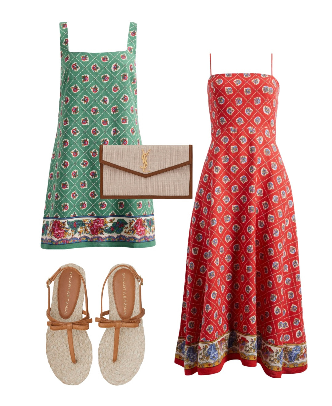 Easily my favorite dress purchases of the summer! I can’t get over these prints and colors, so frenchy! Both dresses and the espadrille bow sandals (on sale!) run true to size❤️

#vacationdress 

#LTKSummerEdit 

#LTKOver40