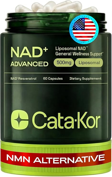Liposomal NAD Supplement with Resveratrol – NMN Supplement Alternative – Third-Party Tested ... | Amazon (US)