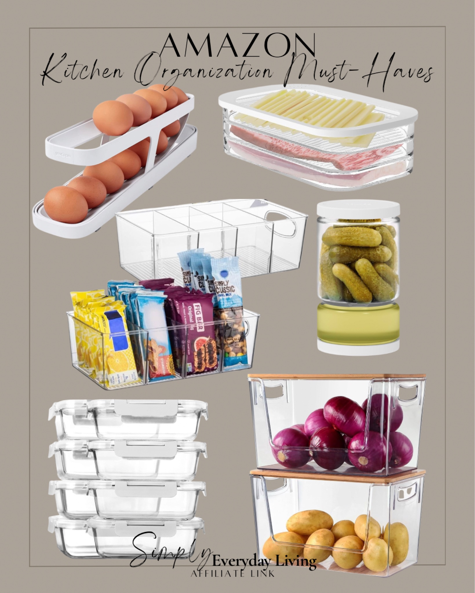 Amazon kitchen organization must-haves

#LTKHome