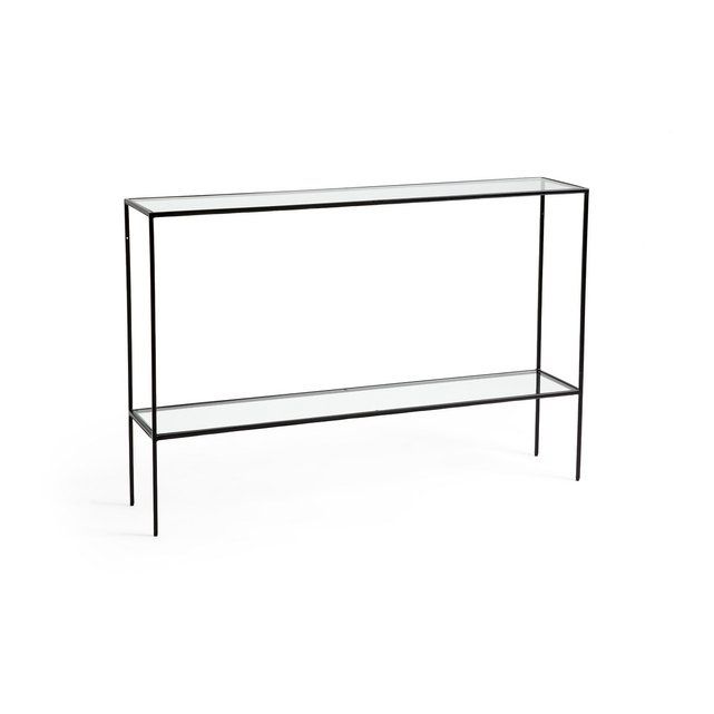 Sybil Tempered Glass Console Table | La Redoute (UK)