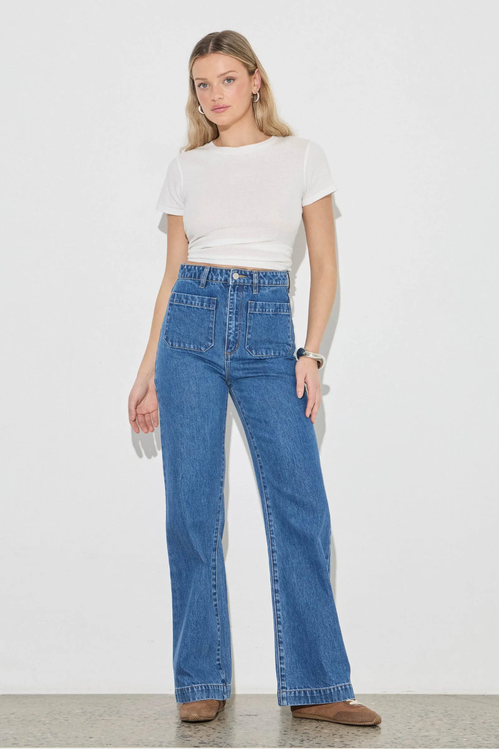 Buy Sailor Jean - Ashley Blue Online | Rollas Jeans | Rolla's Jeans US/CAN