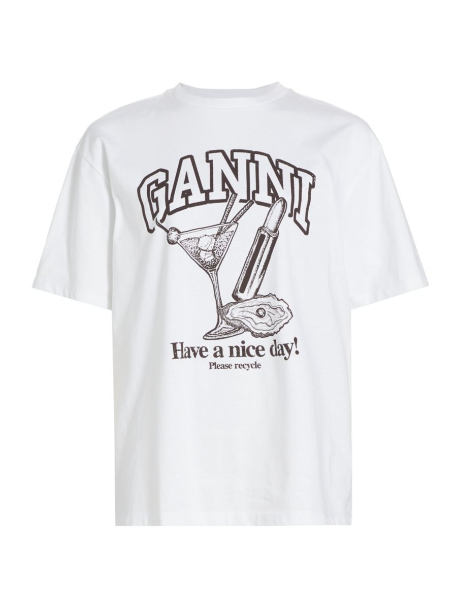 Cotton Cocktail Logo T-Shirt | Saks Fifth Avenue