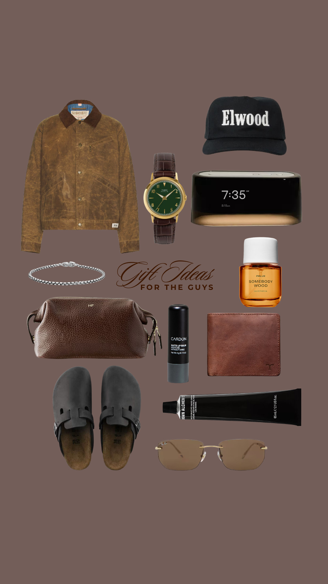 Gift guide for the guys! 

gift guide l gift ideas l for him  

 #LTKGiftGuide