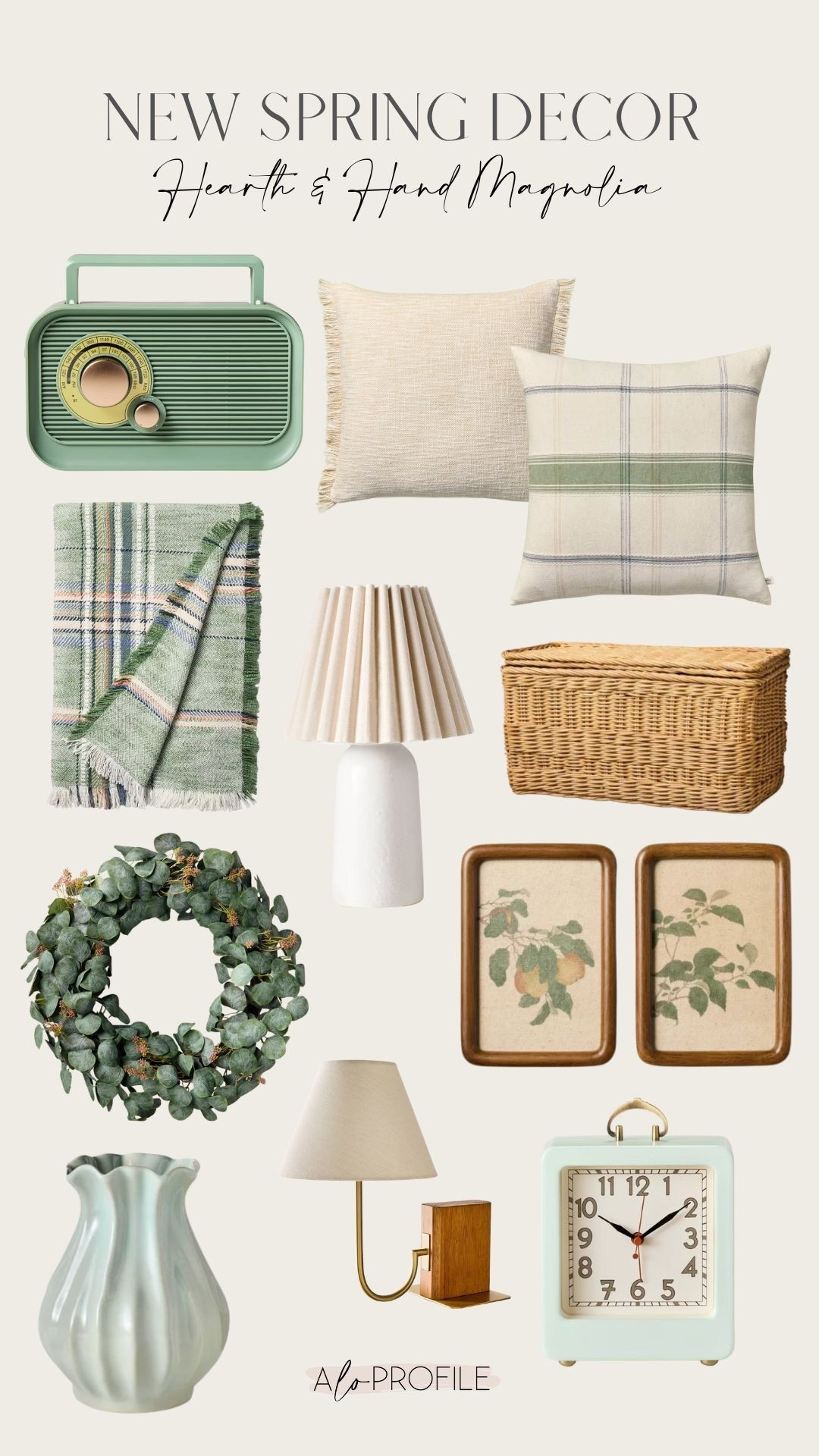 New spring decor from Target / Hearth & Hand Magnolia 🤍