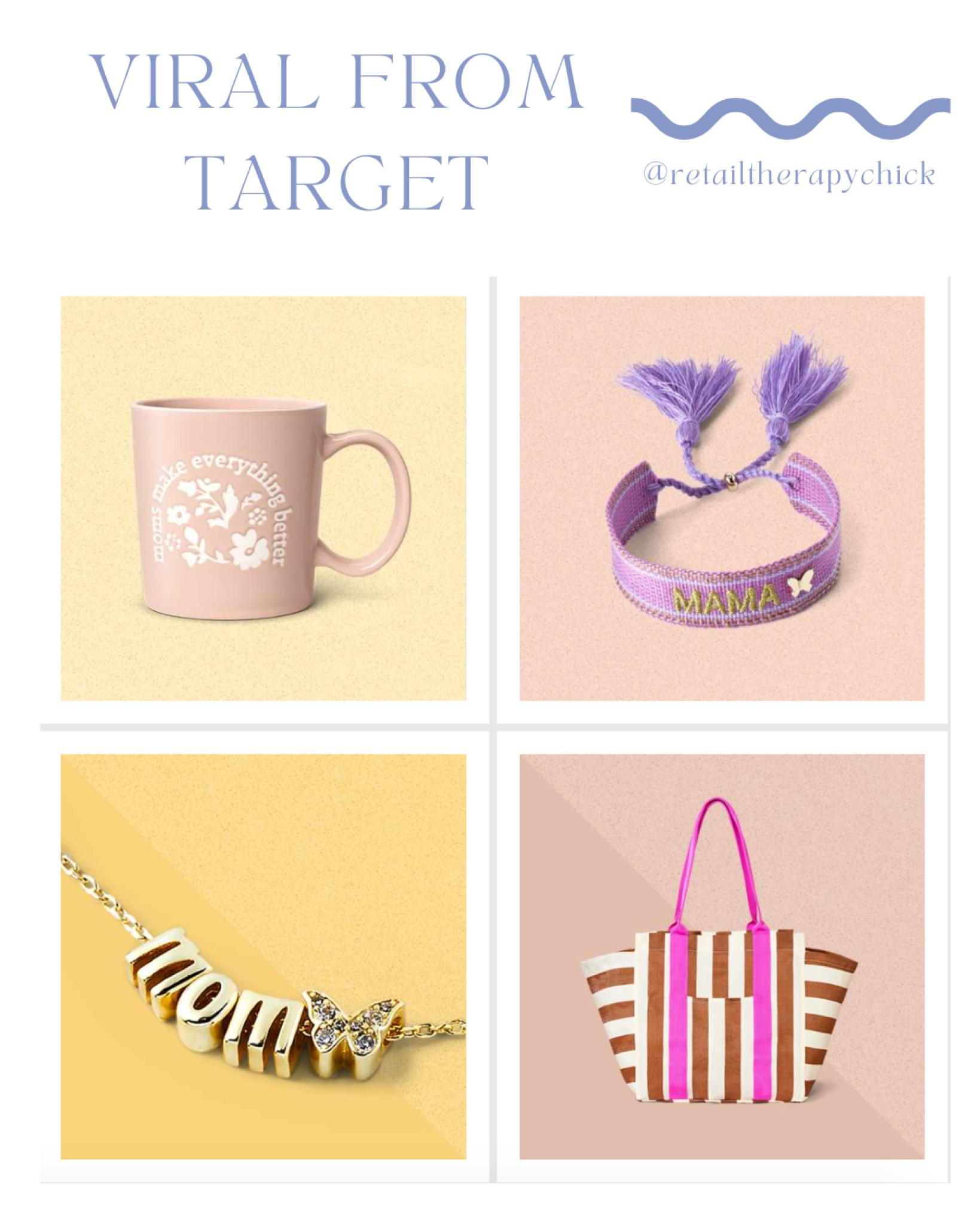 How cute are these Mothers Day gifts?! 

#targetstyle
#targetxstyle
#mothersday 

#LTKGiftGuide #LTKSeasonal #LTKfamily