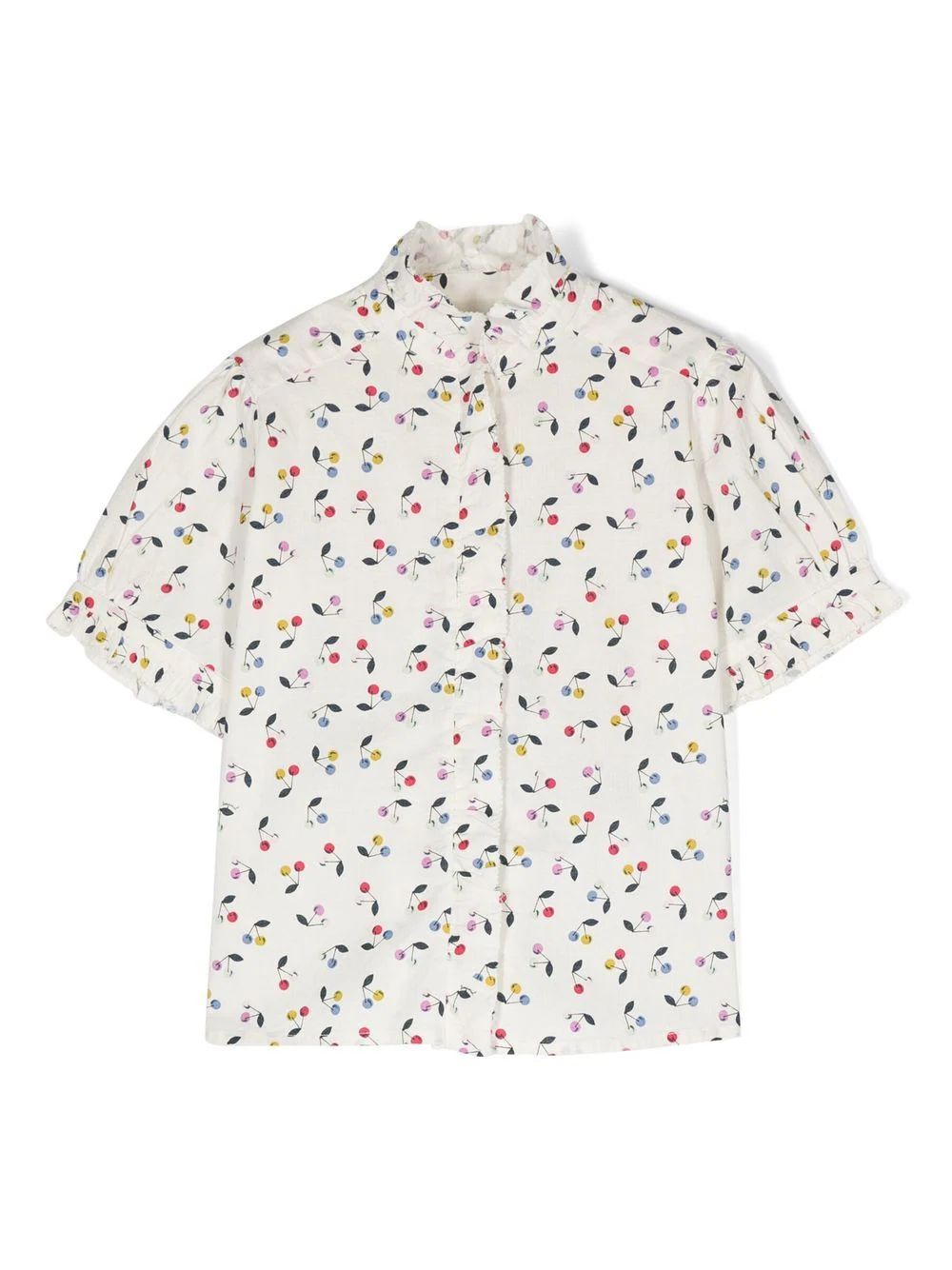 Bonpoint cherry-print Shirt - Farfetch | Farfetch Global