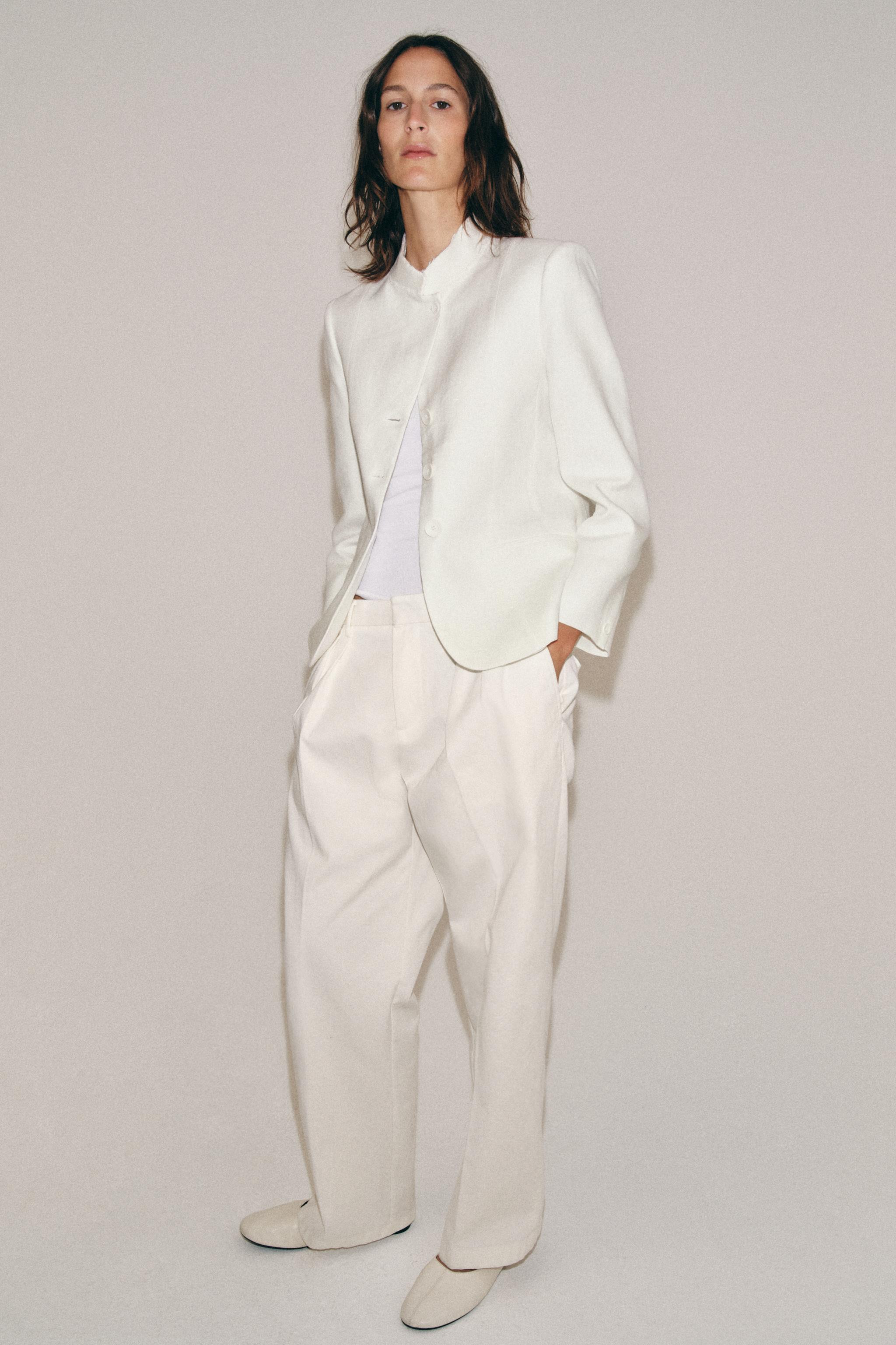 ZW COLLECTION 100% LINEN BLAZER | Zara US
