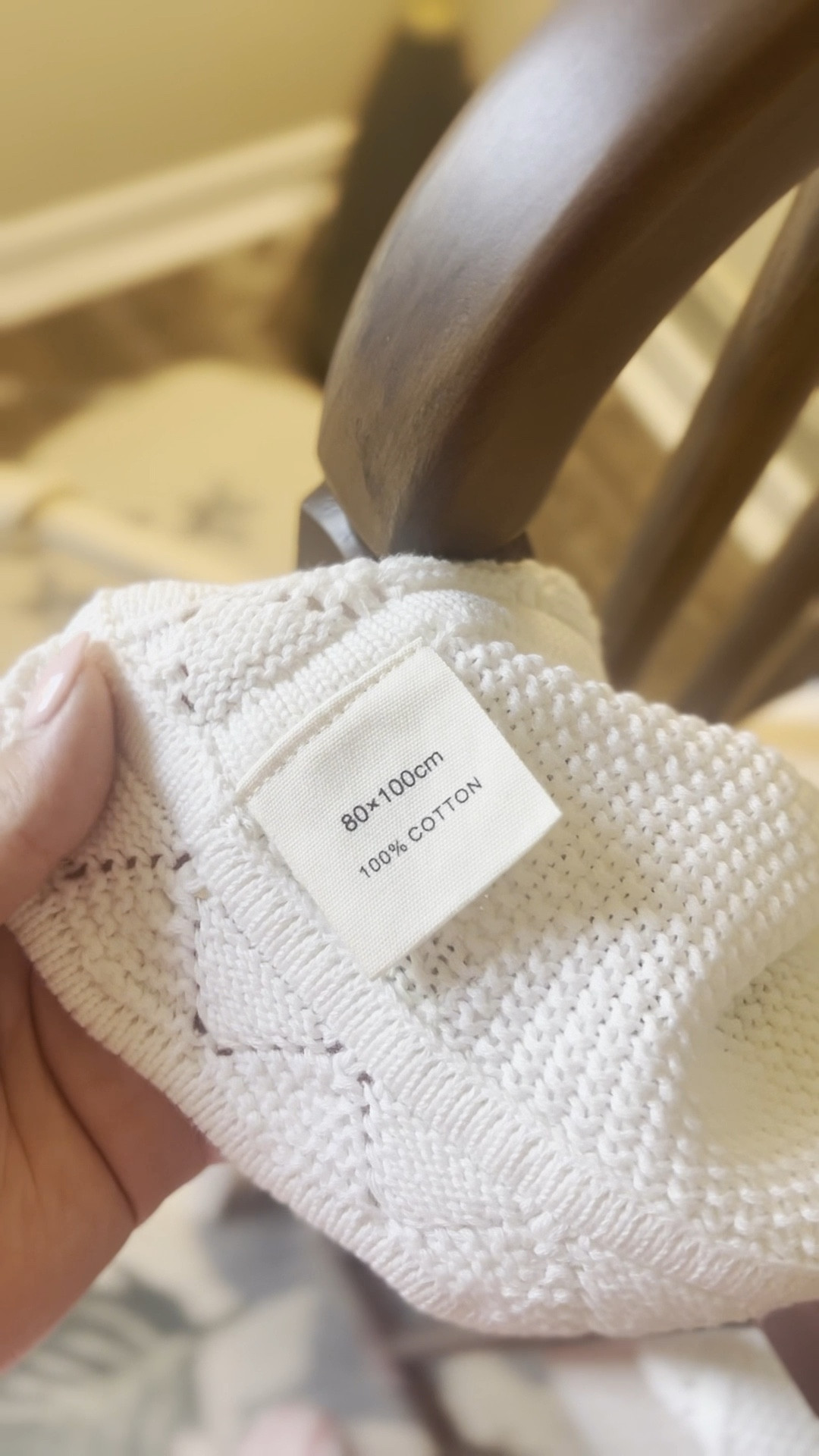So excited when I stumbled across this precious baby blanket from Amazon for our new baby girl!! 
100% cotton, affordable & SUCH good quality! I love the timeless look of it! 🦢✨🍼
Available in so many colors!!

#LTKBaby #LTKHome