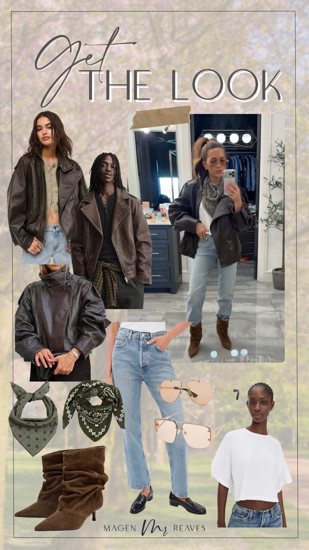 Leather jacket look!

Brown jacket, spring outfit, suede slouchy booties, designer sunglasses

#LTKPetite #LTKootd #LTKSeasonal