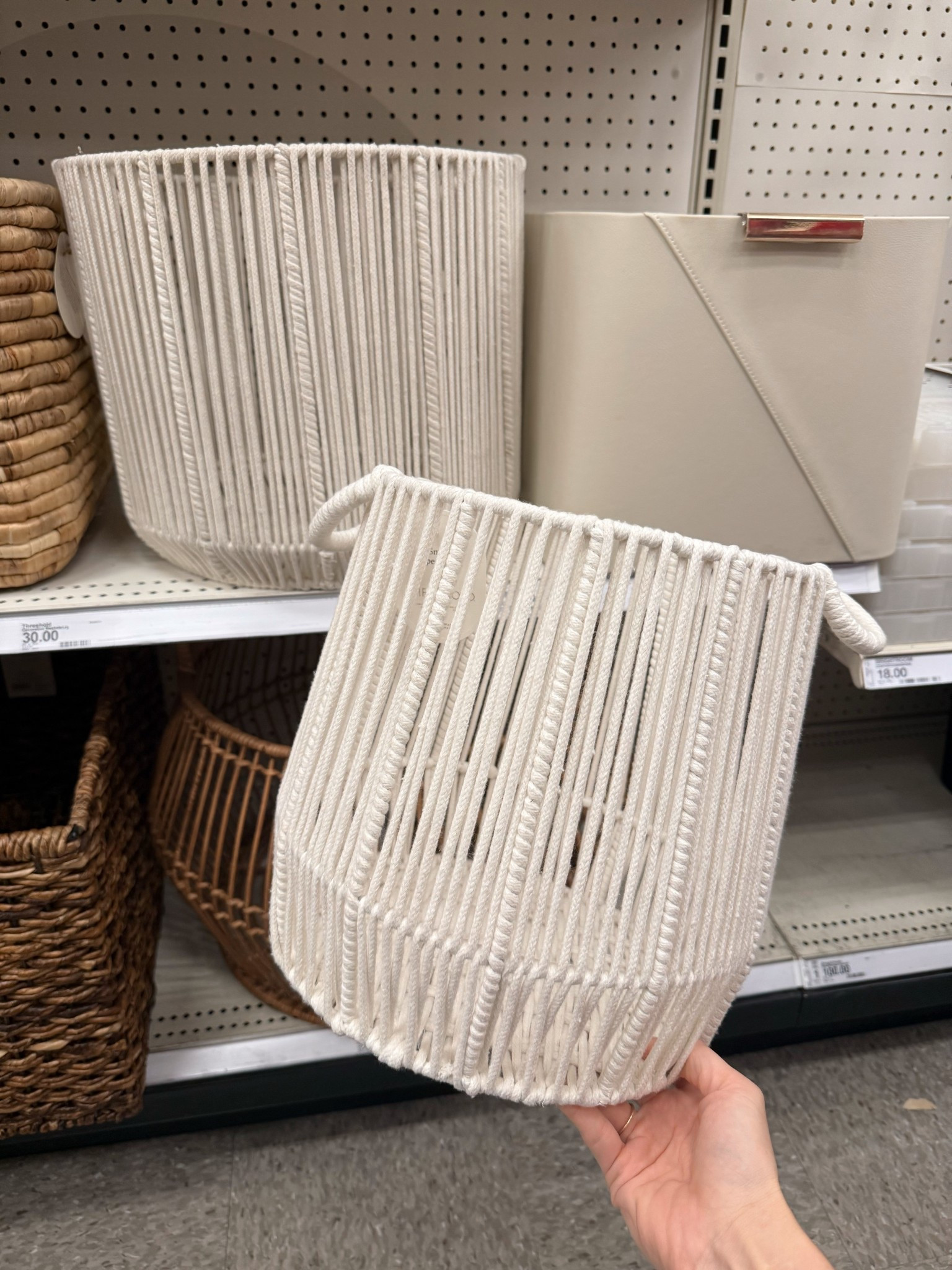New decorative baskets at Target 

#LTKFindsUnder50 #LTKHome #LTKSeasonal