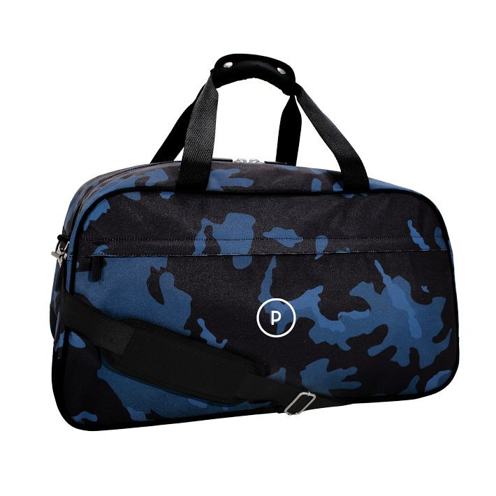 Jet-Set Duffle Navy Camo Duffle Bag | Pottery Barn Teen