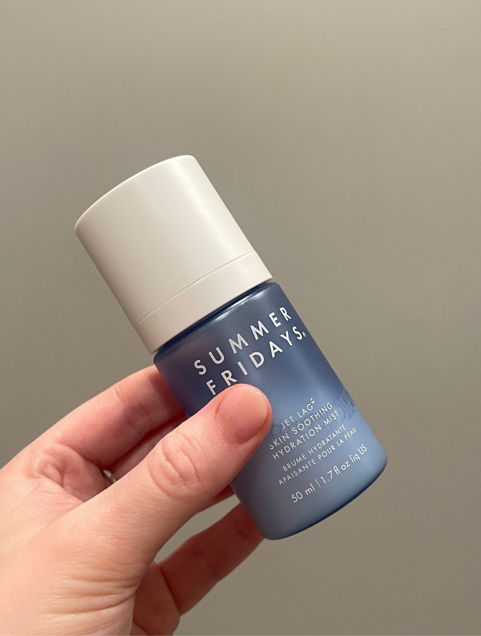 Moisturizing face spray. No burn or sting / safe near eyes and for sensitive skin. Speaking from experience, I’m allergic to everything & this passed the test

Summer fridays Jet lag Mist 

#LTKGiftGuide #LTKActive #LTKBeauty