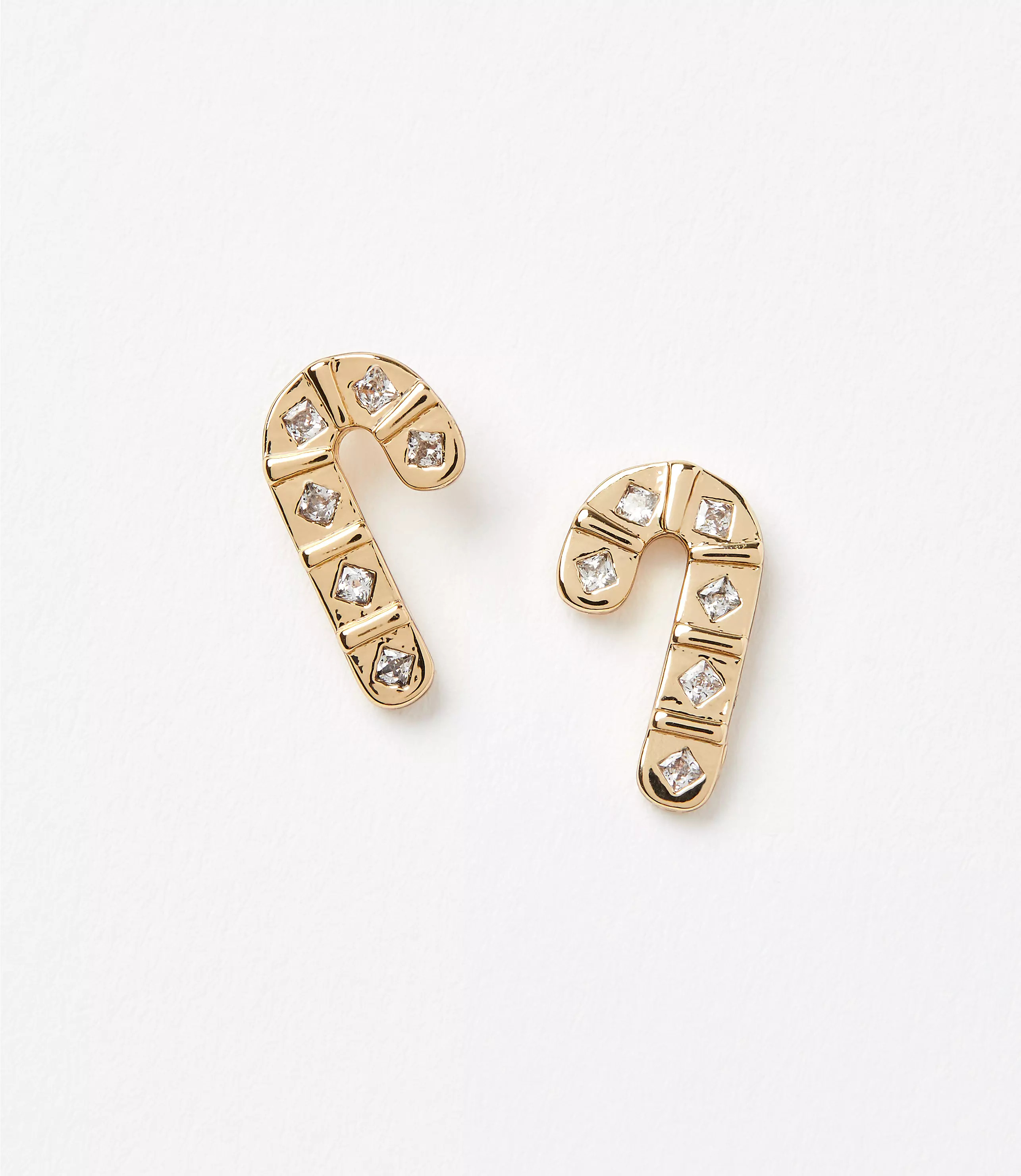 Candy Cane Stud Earrings | LOFT