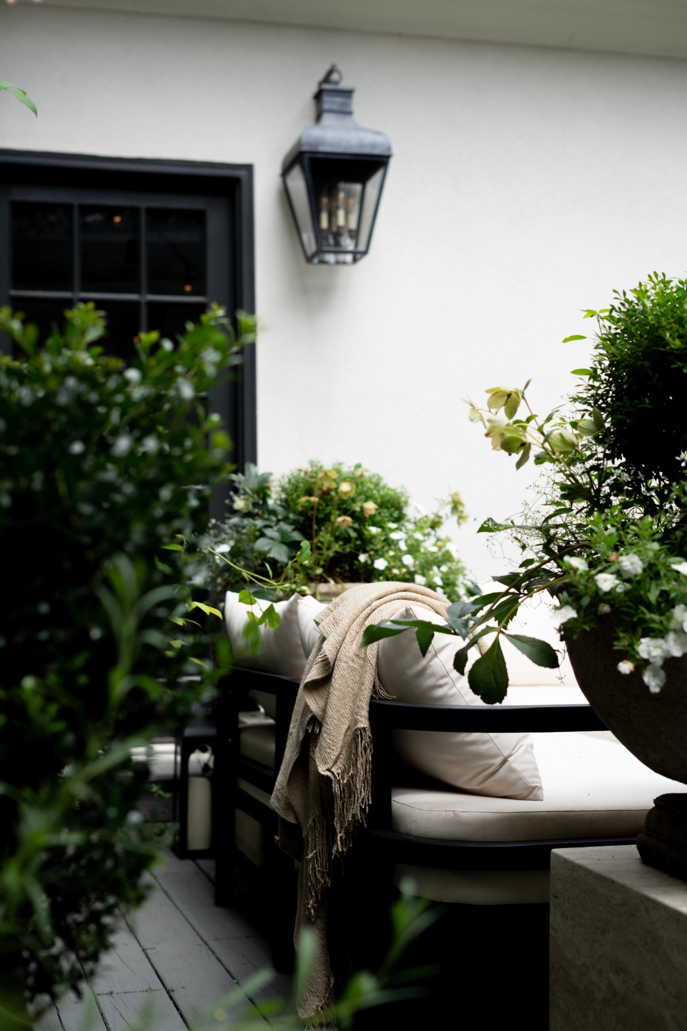 There’s just something magical about an outdoor space that feels like an extension of your home—and this patio is giving all the right vibes! I styled it with classic black and white pieces, layered in cozy textures, and brought it to life with lush greenery and topiary trees. That fountain? It adds the dreamiest sound and makes the whole space feel like a European courtyard. I even tucked in a few veggies and herbs—because why not mix gorgeous and functional? Whether you're hosting friends or sipping coffee solo, this setup is equal parts chic and comfortable.


#LTKHome #LTKSeasonal #LTKSummerEdit