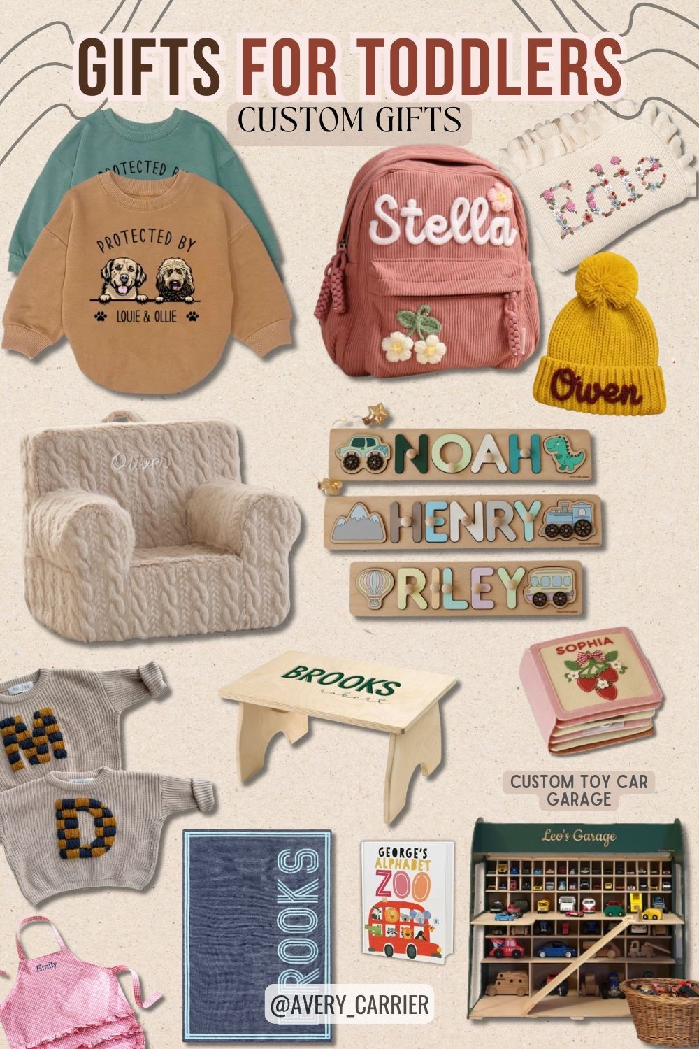 Custom gifts for toddlers, Christmas gift ideas for kids, personalized gifts for the family 

#LTKKids #LTKBaby #LTKGiftGuide