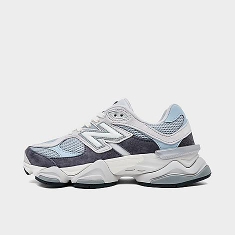 New Balance Women's 9060 Casual Shoes in Grey/Blue/Stone Size: 10.5 | Finish Line (US)