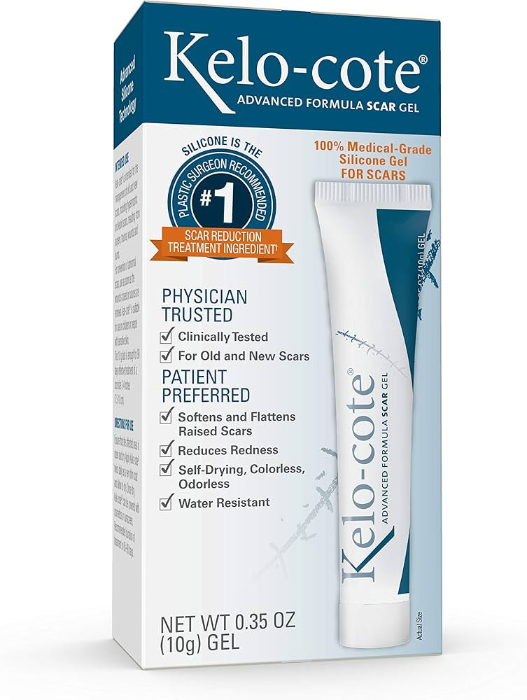 Kelo-cote Advanced Formula Scar Gel, 10 Gram | Amazon (US)