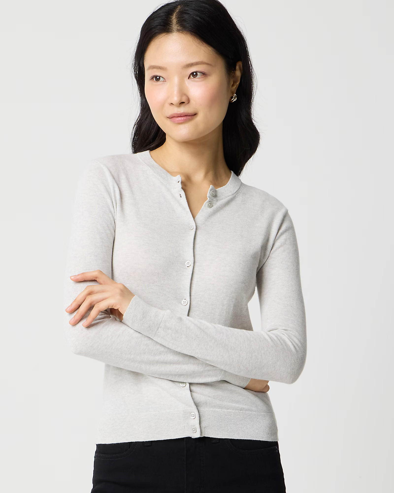 Classic cotton cardigan sweater | J.Crew Factory