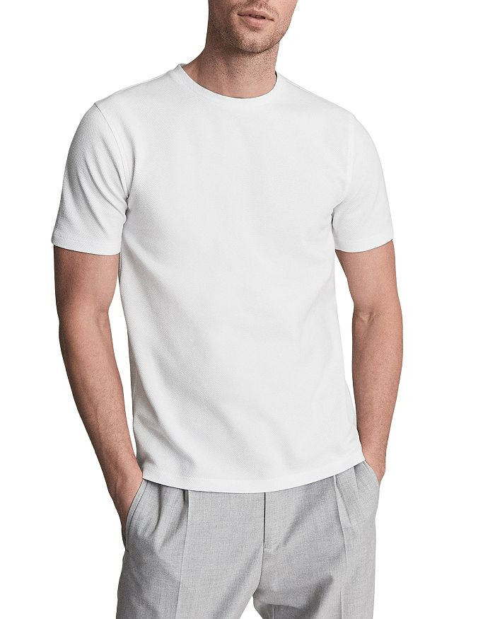 Preston Honeycomb Textured Tee | Bloomingdale's (US)