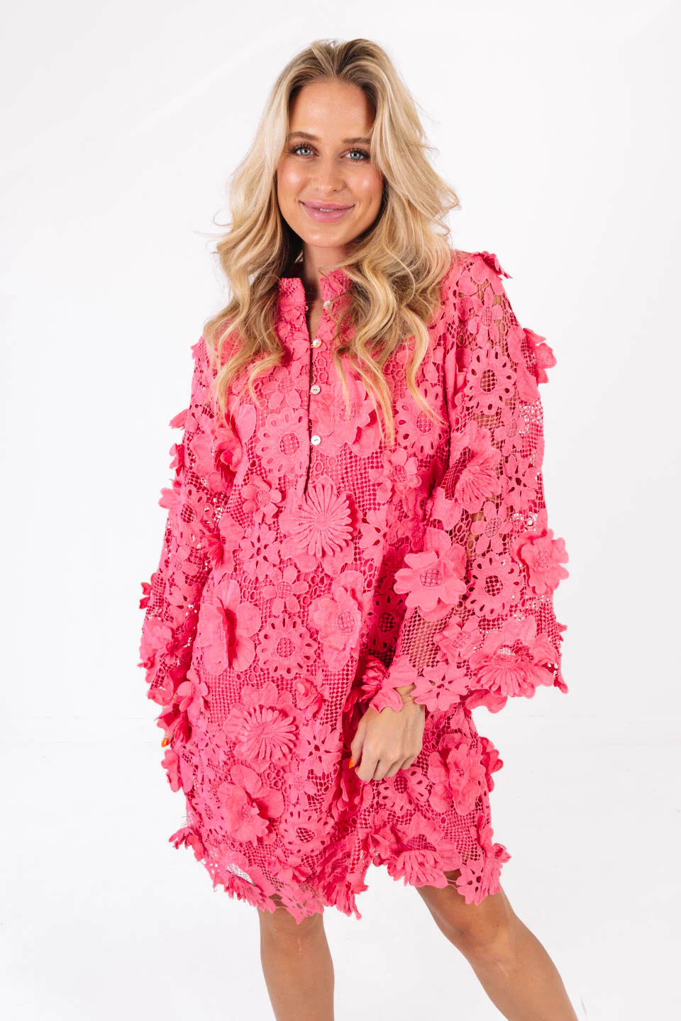 The Seraphina Dress - Hot Pink | The Impeccable Pig