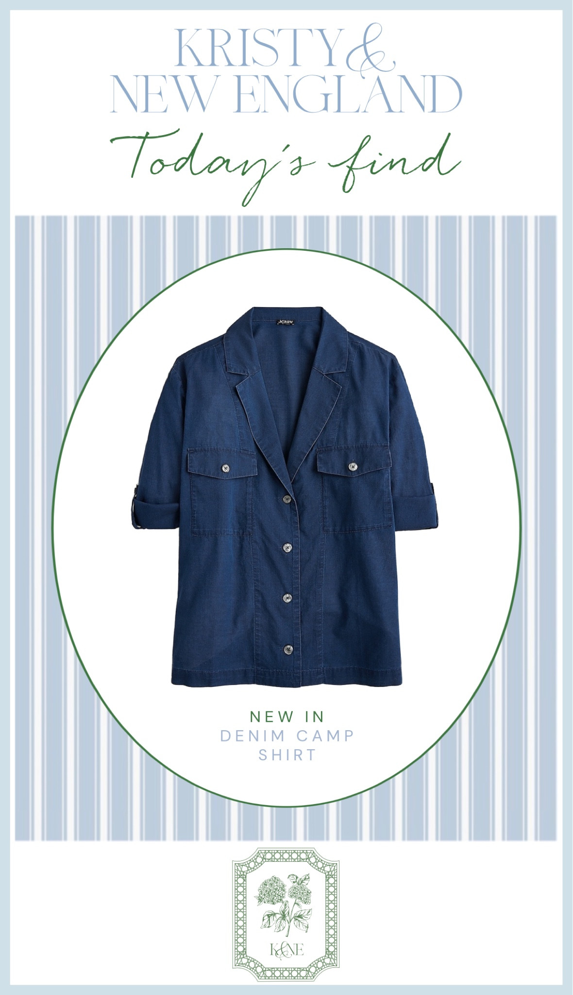 New in ✨ Denim Camp Shirt

#LTKOver40 #LTKMidsize #LTKSaleAlert