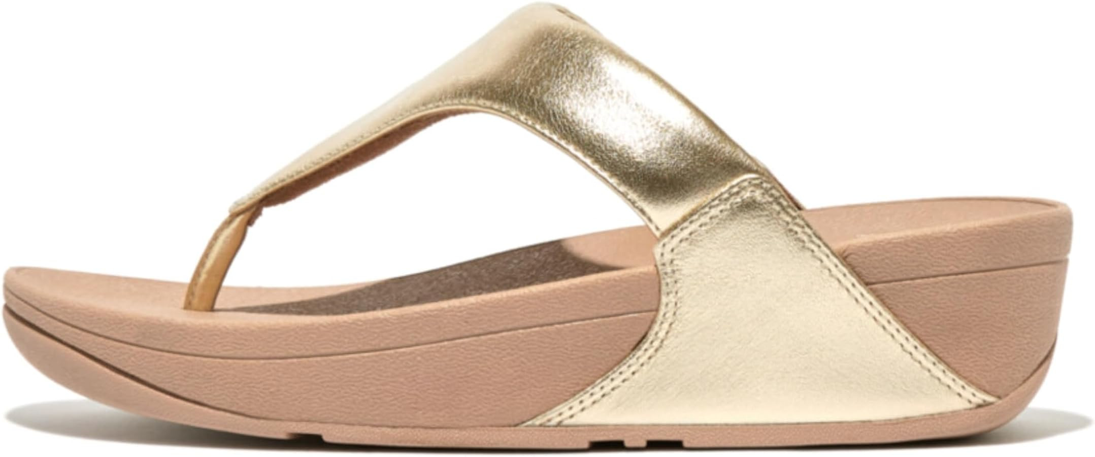 FitFlop Lulu Leather Toe-Post Sandals | Amazon (US)