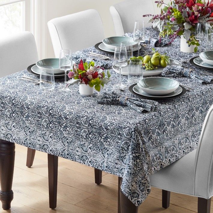 Williams Sonoma x Morris & Co. Tablecloth | Williams-Sonoma