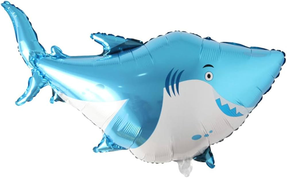 Large Fish Balloons, Foil Shark Lobster Octopus Balloon Sea World Horse Star Birthday Party Decor... | Amazon (US)